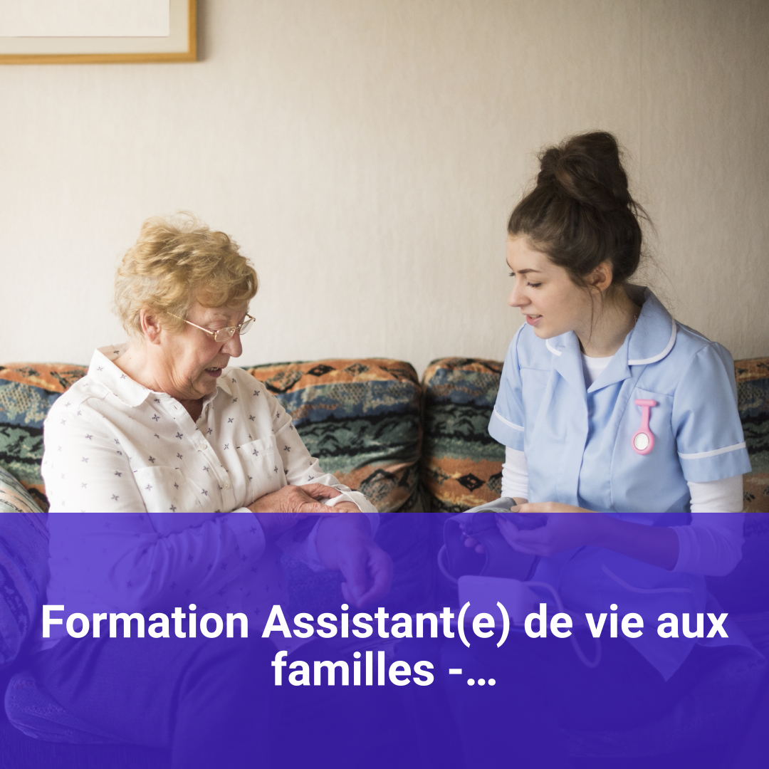 Offre De Formation Assistant(e) De Vie Aux Familles - Diplôme RNCP Avec ...