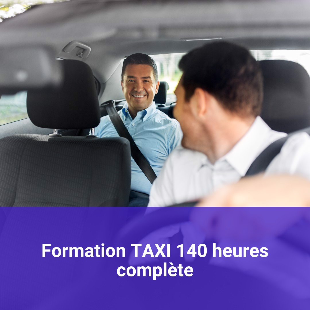 Offre De Formation Formation TAXI 140 Heures Complète Avec ECAF ...