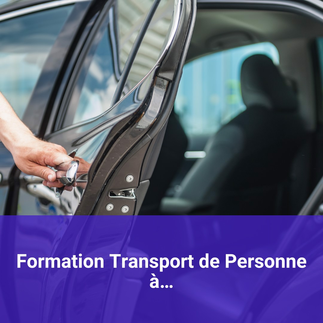 Offre De Formation Formation Transport De Personne à Mobilité Réduite ...