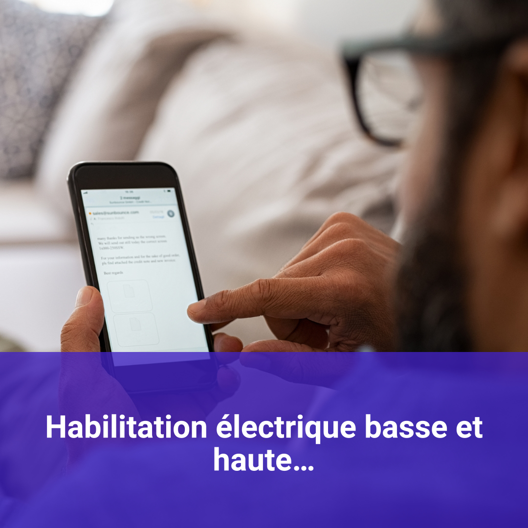 Offre De Formation Habilitation électrique Basse Et Haute Tension B1 B1v B2 B2v Essai Br Bc H1 2685